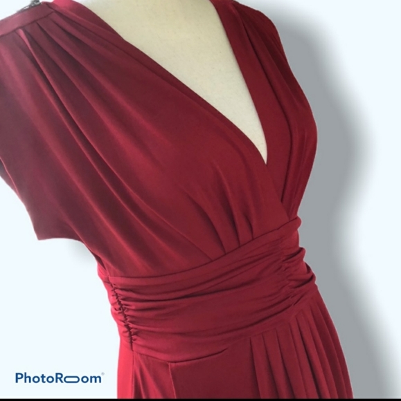 ❣Scarlet Red Wiggle Dress ❣ - Picture 5 of 9